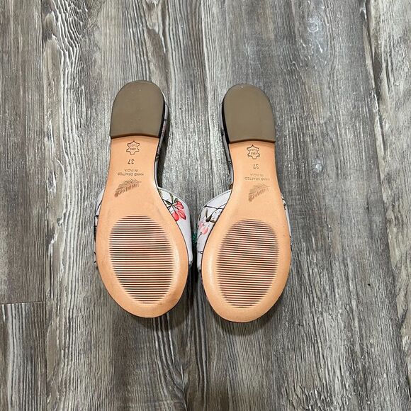 WHIM New York Leela Embroidered Slide Sandals EU 37 - Picture 4 of 9